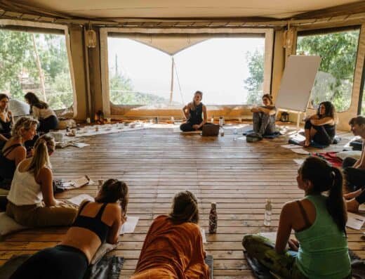 Retreat centre at Pelion mountain